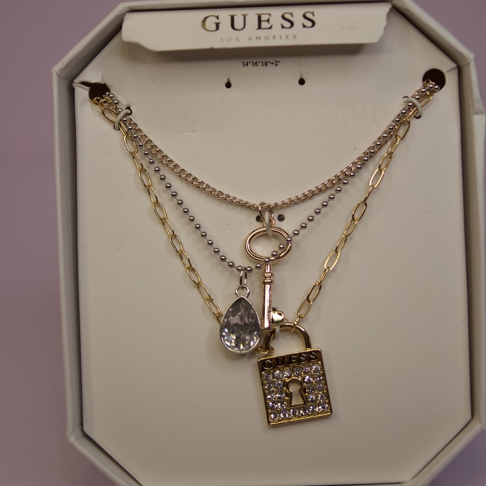 New GUESS Necklaces